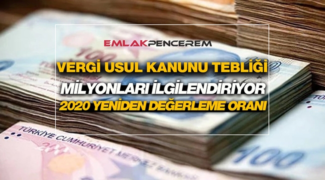 2020 yeniden değerleme oranı değişti