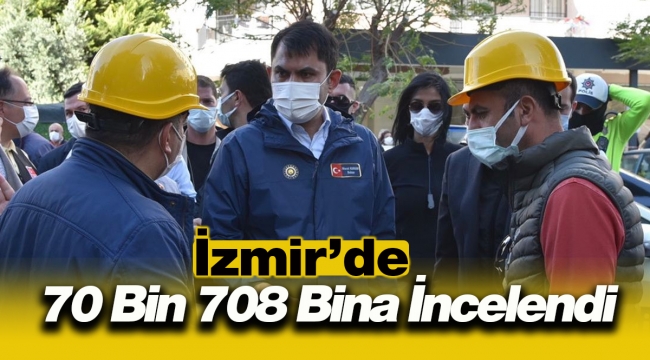 Bakan Kurum: 'İzmir'de 388 Bin 458 bağımsız birimde hasarlı evler tespit edildi'