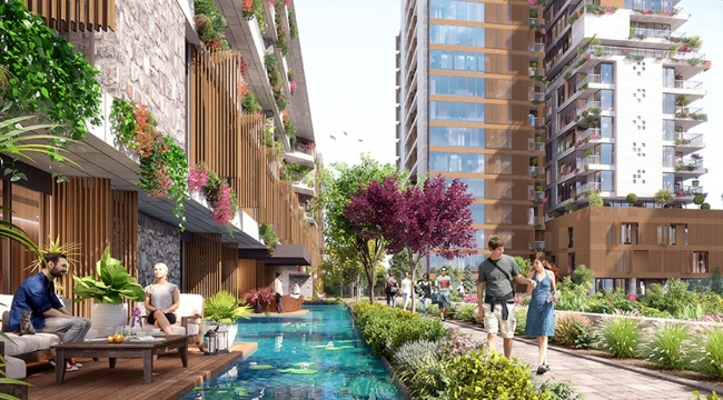 İstanbul Çekmeköy'de doğa içinde 335 konuta 2021'de taşının