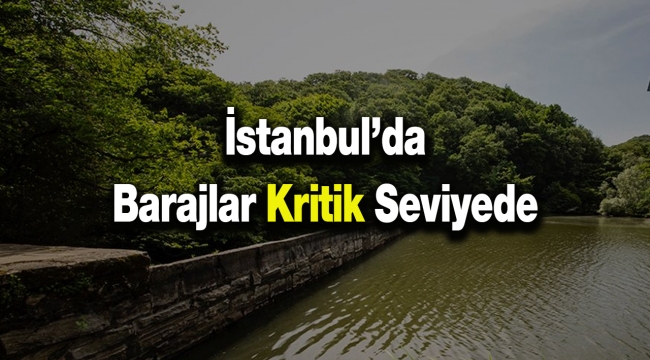 İstanbul'da 6 Kasım itibarıyla baraj doluluk oranları belli oldu