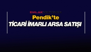 İstanbul Pendik'te Belediye 714 metrekare ticari imarlı arsa satışa çıkardı