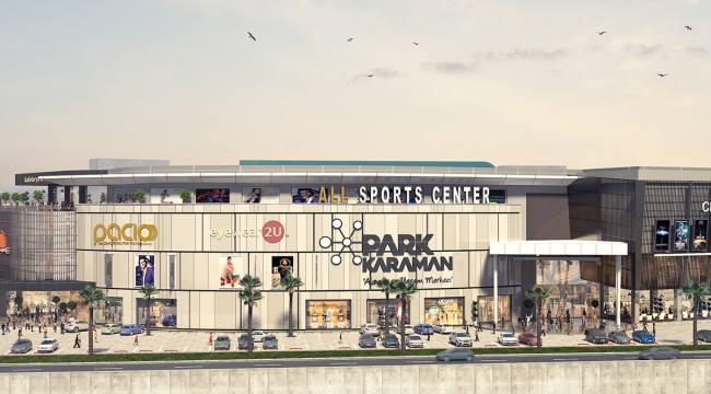 Karaman'da ilk alışveriş merkezi heyecanı