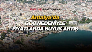 Antalya'da konut fiyatlarına yüzde 42'lik korona artışı