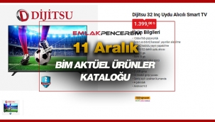 BİM 11 Aralık aktüel ürünleri! Uydu Alıcılı Smart TV dışında BİM'de başka hangi indirimler neler var?