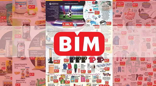 BİM aktüel ürün indirimleri 8-11 Aralık herkes için bir şeyler var