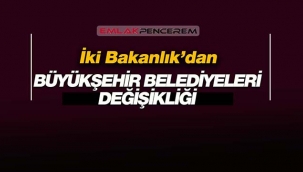 Büyükşehir Belediyeleri hakkında önemli düzenleme