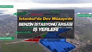 İstanbul Başakşehir'de benzin istasyonu arsası EPP müzayedesinde satışa çıkıyor