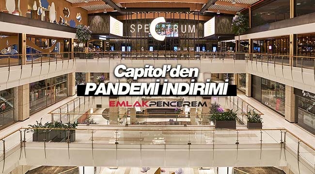 İstanbul'un en eskisi Capitol AVM'den kiracılarına Pandemi indirimi