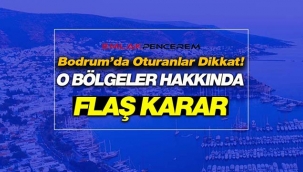 Muğla'da Bodrum içerisinde 3 mahallenin