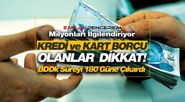 Taşıt, konut ve tüketici kredisi kullananlar dikkat! Kredi ve kart borçları için yeni kolaylık...