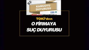 TOKİ, Eminevim hakkında yasal işlem başlattı