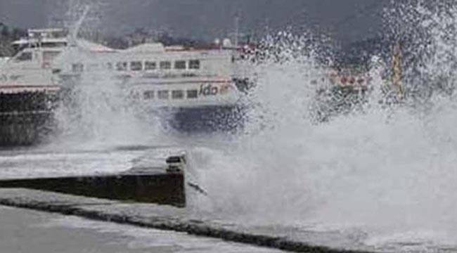 İstanbul'da deniz ulaşımında aksama! İDO ve BUDO'da seferler iptal edildi...