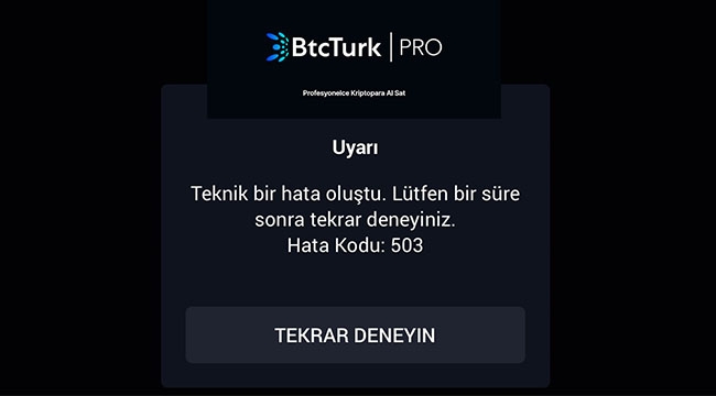 BtcTürk neden çöktü? Yatırımcısını zarara uğratan Btc Türk'e giriş yapılamıyor