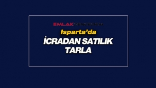 Isparta Eğirdir'de icradan satılık tarım arazisi