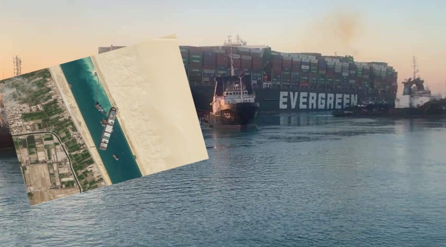 Ever Given konteyner gemisi böyle kurtarıldı
