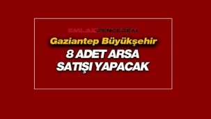 Gaziantep'te 8 arsa ihale yöntemiyle satışa çıkarıldı