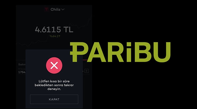 Paribu bildiğiniz gibi... CHZ Coin çıktı, Paribu çöktü!