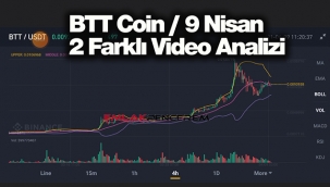 BitTorrent (BTT) coin 9 Nisan sert yükselişi ne zaman geliyor? BTT coin farklı video analizi
