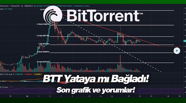 BitTorrent (BTT) yönünü yataya mı çevirdi? BTT coin son dakika video yorum analizi