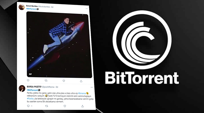 BitTorrent pik yapınca twitter coştu, pariubu çöktü...