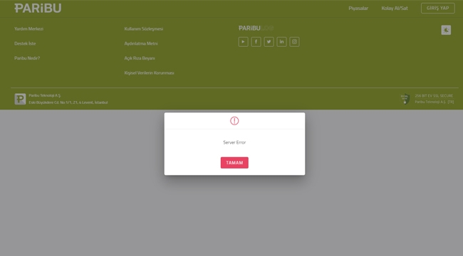 Paribu çöktü mü? Bu kez hangi coin nedeniyle Paribu'da işlem yapılamıyor?