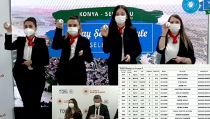 TOKİ Konya Selçuklu konut projesinde hak sahipleri belirlendi