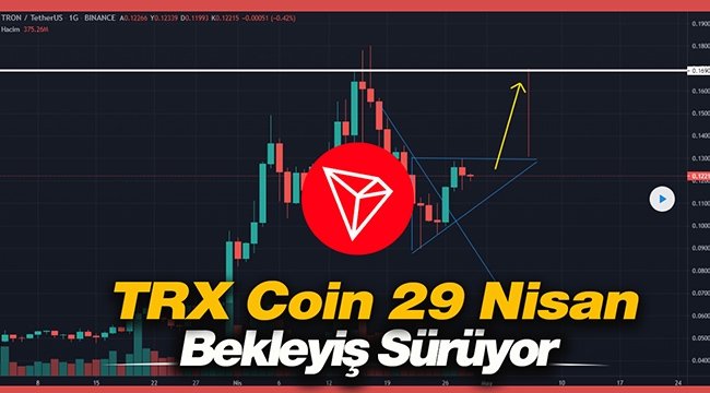 Tron (TRX) coin 29 Nisan grafik teknik analiz