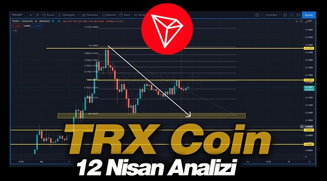 Tron (TRX) yükselişi başladı mı? 12 Nisan TRX coin analiz, yükseliş...