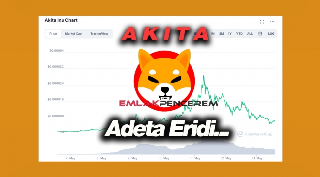 Akita INU resmen eridi! AKITAUSDT 13 Mayıs fiyat analizi