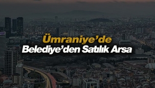 İstanbul Ümraniye'de Belediye'den satılık 4169 metrekare arsa