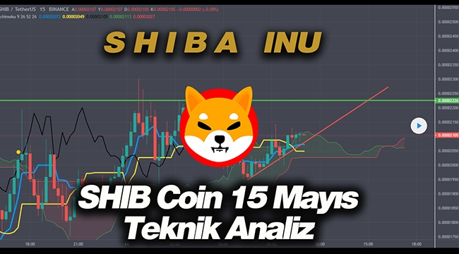 Shiba INU (SHIB) coin yataya bağladı! SHIBUSDT 15 Mayıs fiyat analiz