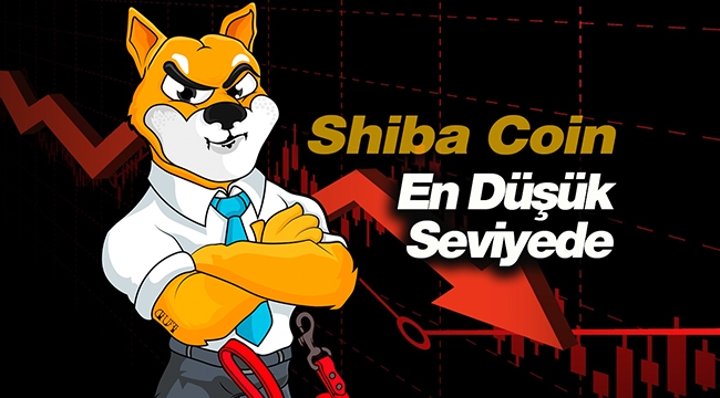 Shiba INU (SHIB) en düşük seviyede! SHIB coin bir haftada eridi...