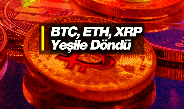 Bitcoin (BTC), Ethereum (ETH) ve Ripple (XRP) yeşil yaktı! Kripto piyasaları Haziran sonuna böyle girdi