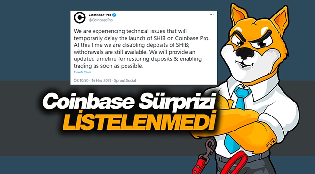 Coinbase'den Shiba Inu (SHIB) sürprizi! Neden listelenmedi?