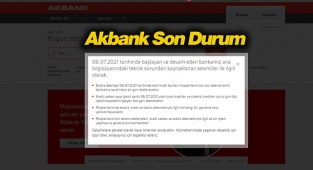 Akbank sistemlerini kademeli olarak devreye alıyor! Akbank'a girişlerde 