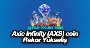  Axie Infinity (AXS) coin son 30 günde 3 Dolar'dan 47 Dolar'a sıçradı! AXS coin grafik ve yorum... 