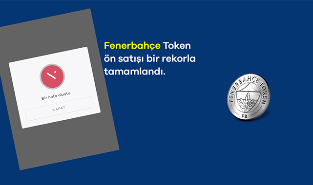 Paribu, çöken sistemi ile Fenerbahçe Token satışını 1,5 saatte tamamladı