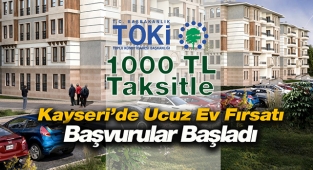 TOKİ'den ayda 1000 TL taksitle satılık evler! En düşük TOKİ konut fiyatı 226 Bin TL
