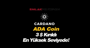 Cardano (ADA) 3 Doları kırdı! ADA coin 2 Eylül fiyat analizi... Daha ne kadar yükselecek?
