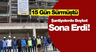 İnşaatlarda şantiyeler yeniden başlıyor! İMKON'un fahiş çimento fiyatlarına karşı şantiyelerde iş durdurma boykotu sona erdi