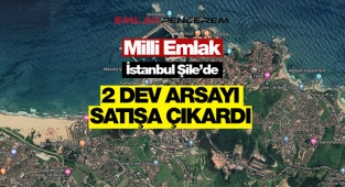 İstanbul Şile'de Milli Emlak 2 adet arsa satışa çıkardı