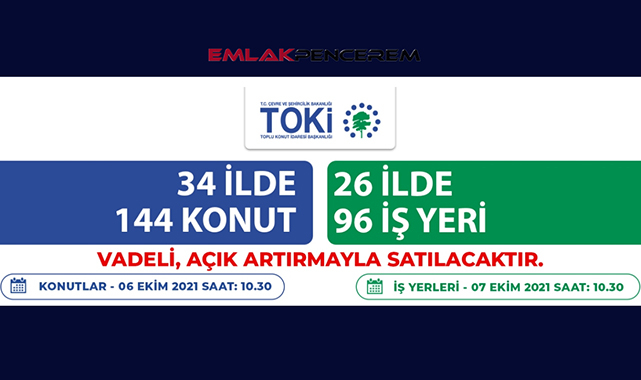 TOKİ'den konut ve iş yeri ihalesi! TOKİ Ucuz konut, ucuz iş yeri arayanlar için ihale fırsatı...