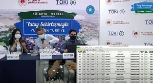 TOKİ Kütahya Merkez 174 konut belirleme kura çekilişi sonuçları listesi
