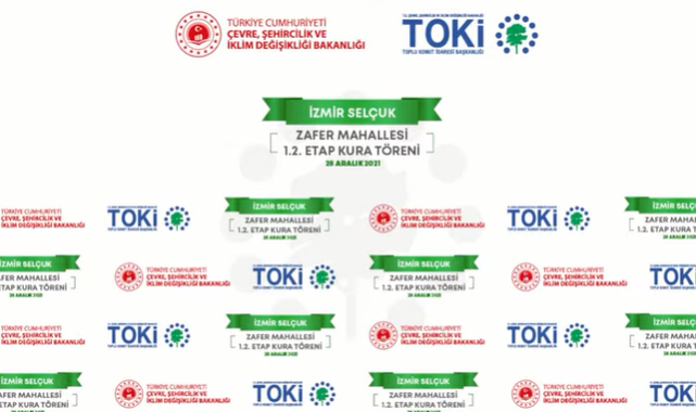 TOKİ İzmir Selçuk 1384 konut belirleme kura çekilişi ve sonuçları