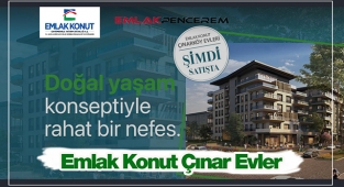 Emlak Konut Çınarköy Çekmeköy'de doğa içerisinde 1915 ev satışı başladı