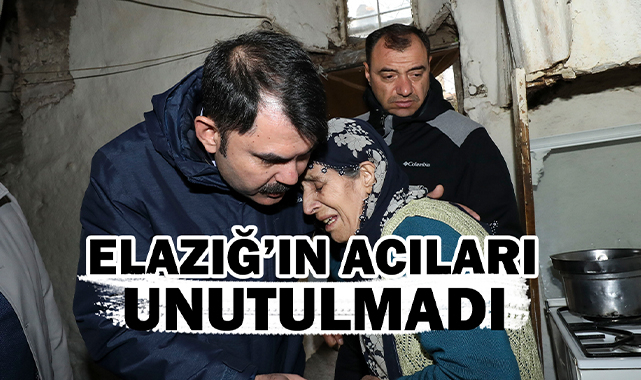 Murat Kurum, "Elazığ'ı adeta baştan aşağı yeniden imar, inşa ve ihya ettik"