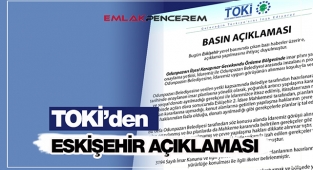 TOKİ'den Eskişehir Odunpazarı açıklaması