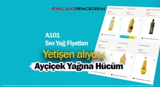 A101'de sıvı yağ fiyatları kaç TL? A101 Ayçiçek yağı fiyatları yetişen alıyor....