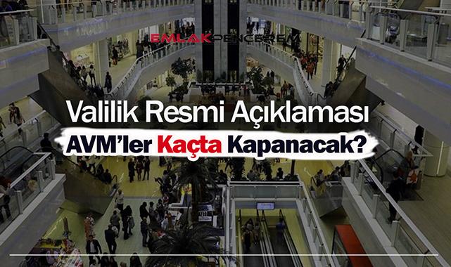 AVM kapanış saatleri 10 Mart ve sonrası için! AVM'ler kaçta kapanacak?