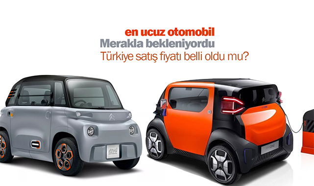 Citroën Ami 2022 model Türkiye fiyatı ne kadar?